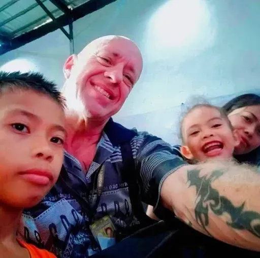 Sean Church with his family