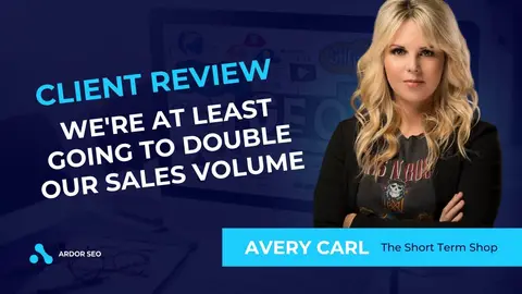 Watch on YouTube: Review: Avery Carl from The Short Term Shop Sold $621 MILLION in Real Estate with Ardor SEO